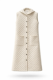 KAPİTONE UZUN YELEK