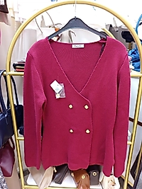 KRUVAZE TRİKO KAZAK