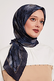 MİSMARA DESENLİ KONFOR EŞARP